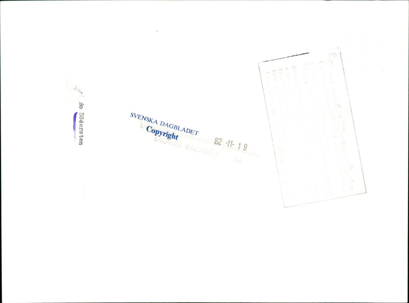 Во Södersten Politician - Vintage Photograph