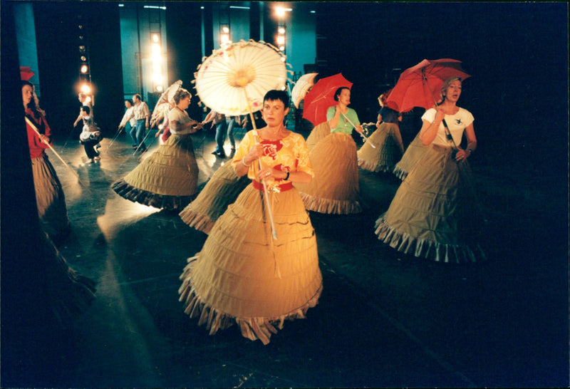 The musical Kristina from Duvmála - Vintage Photograph