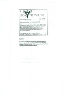 Björn Ulvaeus and Benny Andersson in new musical Kristina. - Vintage Photograph