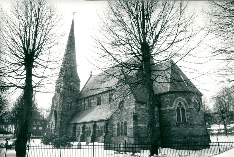 Church. - Vintage Photograph