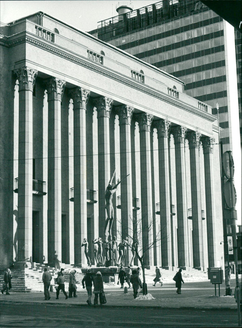 1979 PHOTO STOCKHOLM OPERA CONCERT HALL - Vintage Photograph