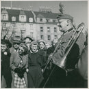German musicians in Oslo - Vintage Photograph