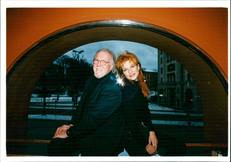 Svante Thuresson and Annelie Ryde, do concert tour together. - Vintage Photograph