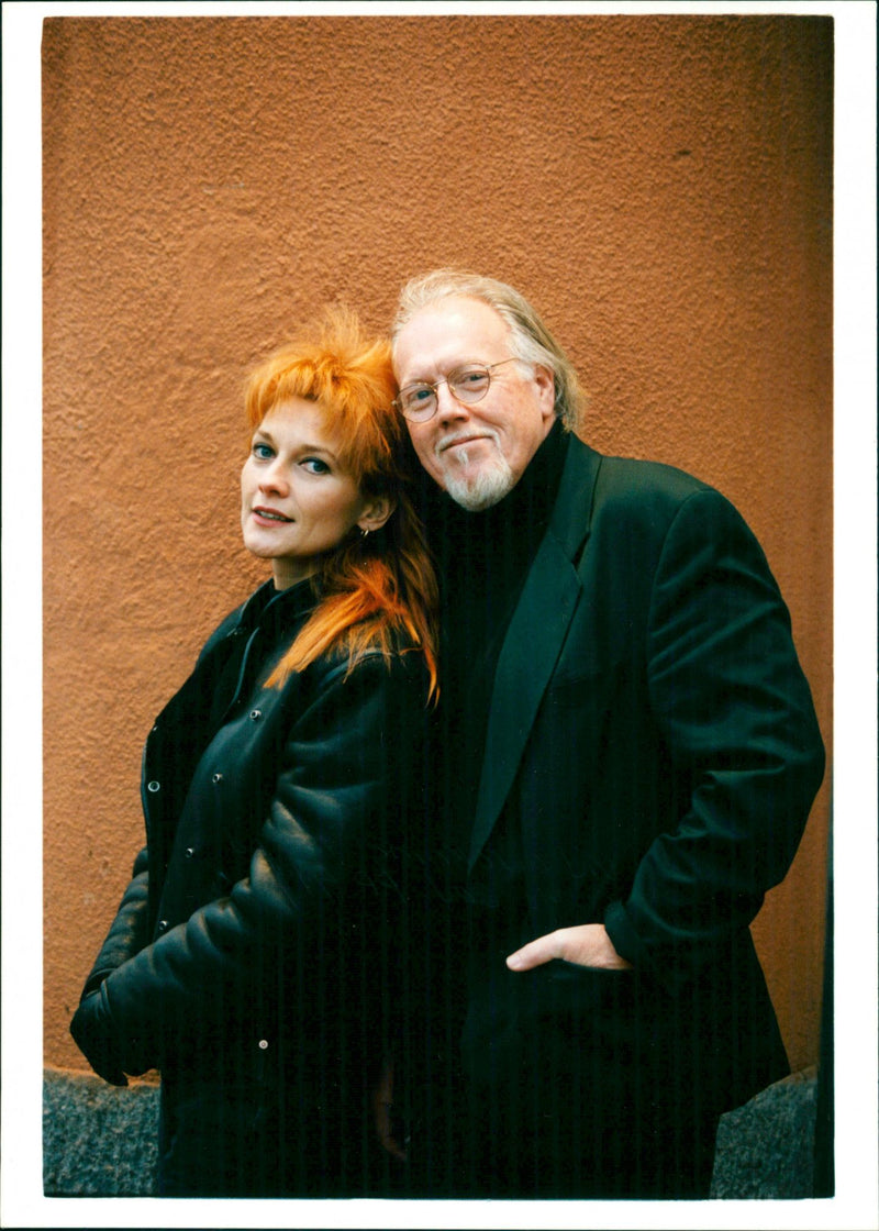 Svante Thuresson and Annelie Ryde, do concert tour together. - Vintage Photograph