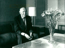 Nobel Prize Winner 1978 Isaac Bashevis Singer - Vintage Photograph
