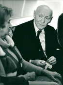 Nobel Prize Winner In Literature 1978 Isaac Bashevis Singer - Vintage Photograph