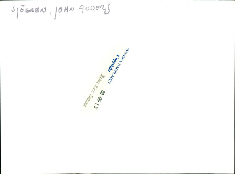 1980 WEDEN SURANT DAILED ENGLISH JOHO - Vintage Photograph