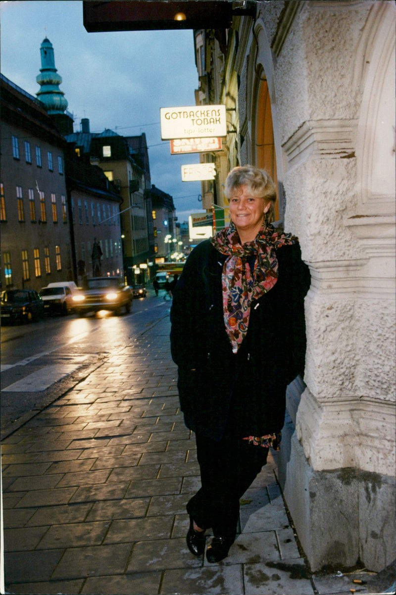 Margareta Winberg, Politician. - Vintage Photograph