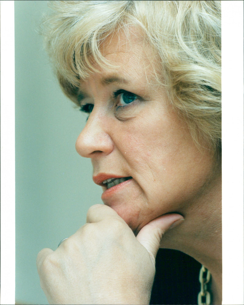 Margareta Winberg, Politician. - Vintage Photograph