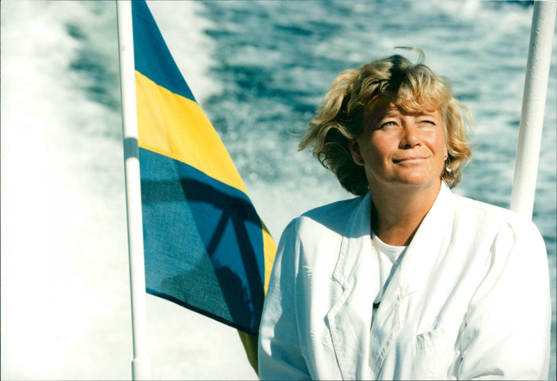 Margareta Winberg, Politician. - Vintage Photograph