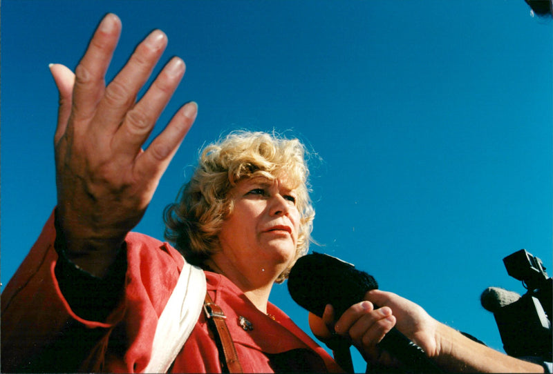 Margareta Winberg, Politician. - Vintage Photograph