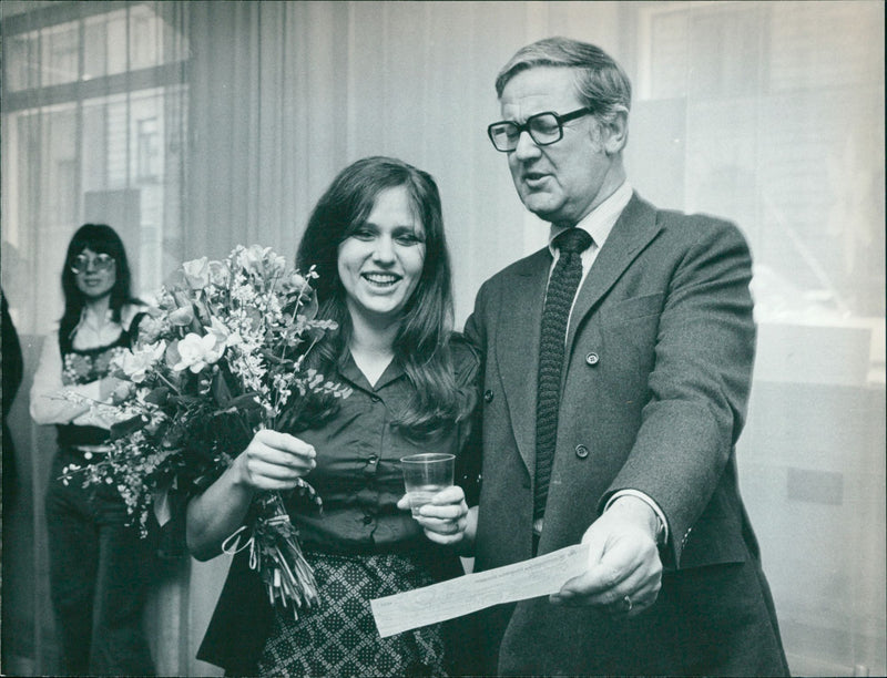 Rose Lagercrantz, Writer - Vintage Photograph