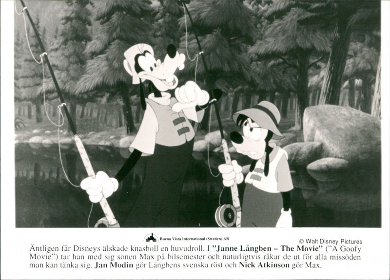 Sago & Cartoon Characters Walt Disney - Vintage Photograph