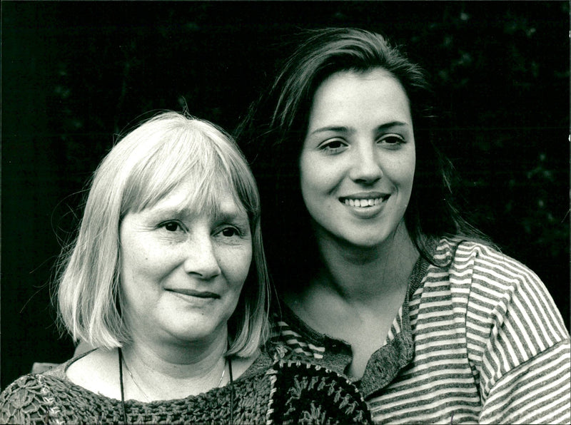 Monica Nielsen and Paula Nielsen - Vintage Photograph