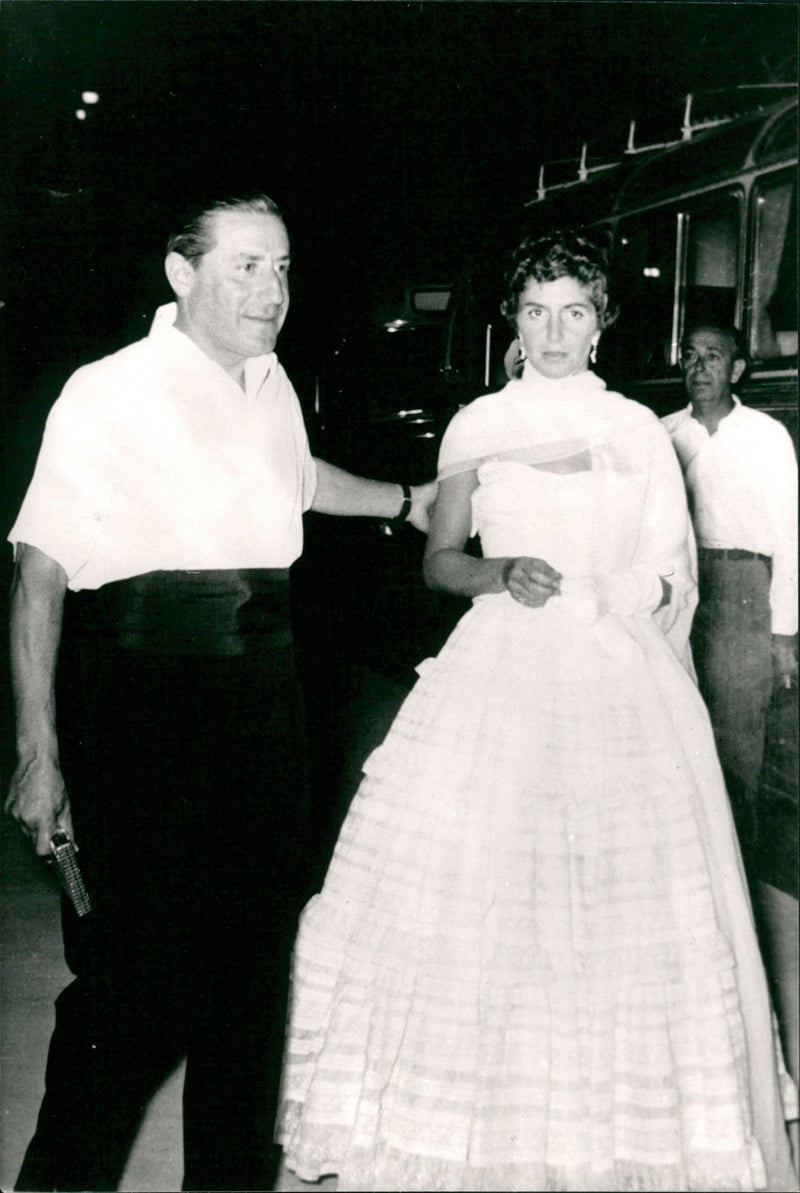 Stavros and Eugenia Niarchos - Vintage Photograph