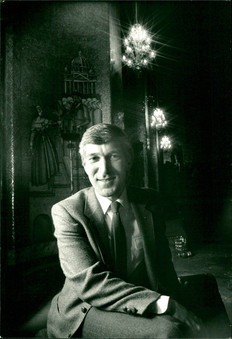 Sture Palmgren, Politician. - Vintage Photograph