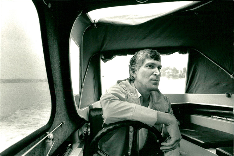 Sture Palmgren, Politician. - Vintage Photograph