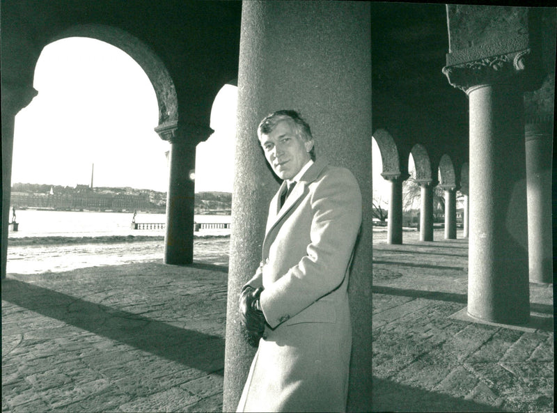 Sture Palmgren, Politician. - Vintage Photograph
