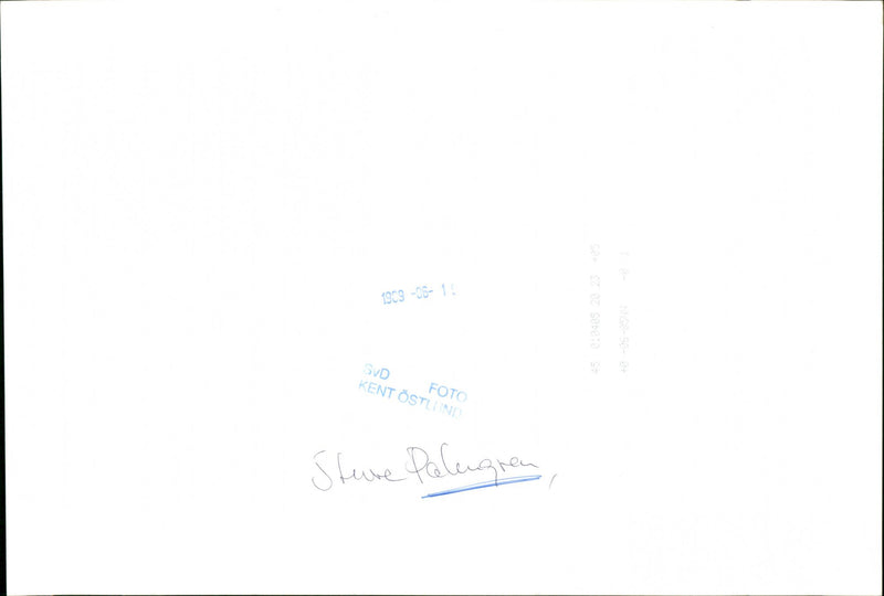 Sture Palmgren, Politician. - Vintage Photograph