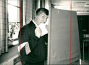 Sture Palmgren, Politician. - Vintage Photograph
