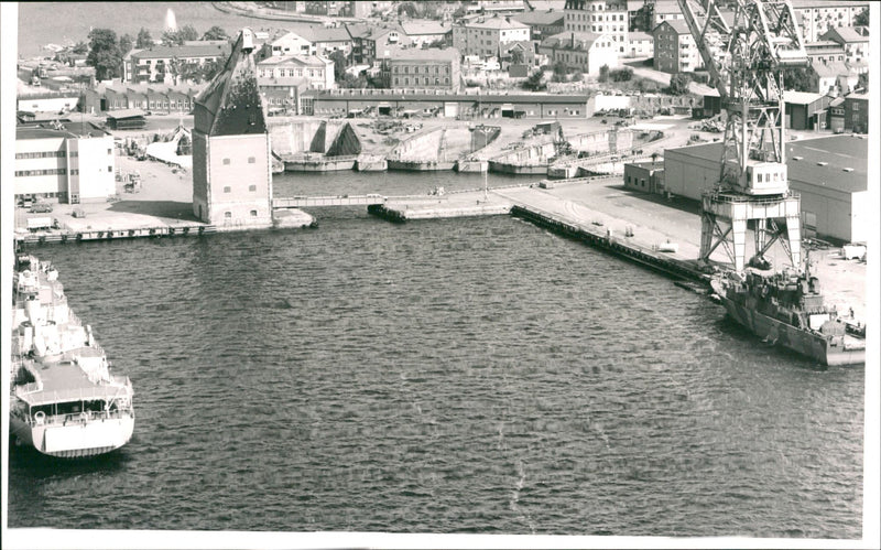 Company: Karlskronavarvet. - Vintage Photograph