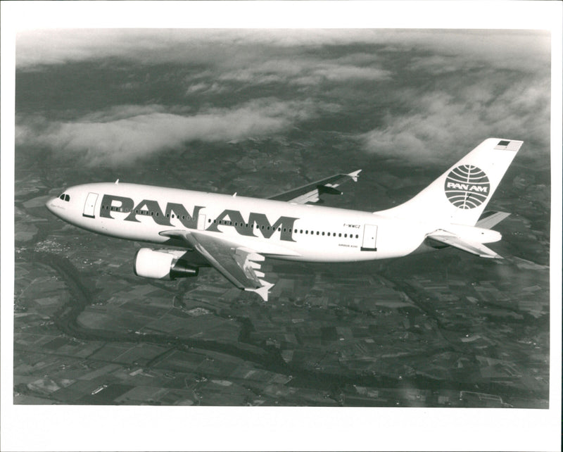 Pan Am Airbus A310-300 - Vintage Photograph