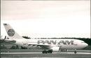 Pan Am airbus - Vintage Photograph