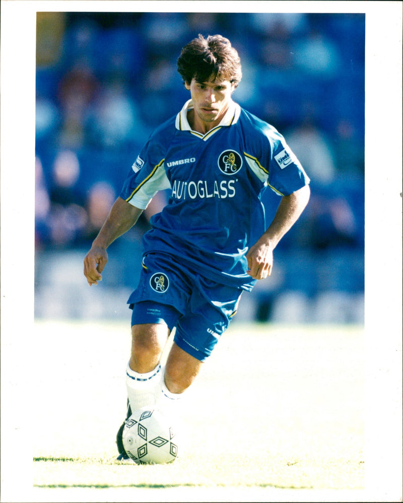 Gianfranco Zola. - Vintage Photograph