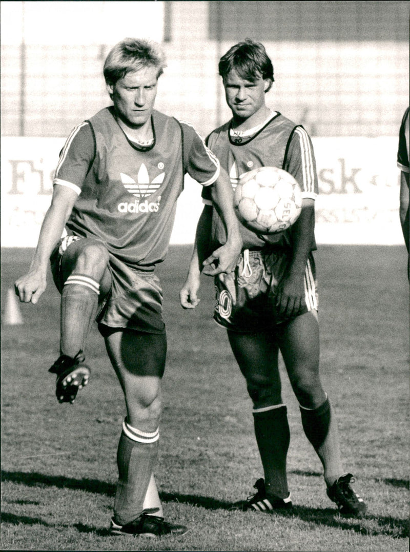 Billy Ohlsson and Hans Holmqvist - Vintage Photograph