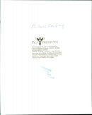 Mikael Renberg - Vintage Photograph