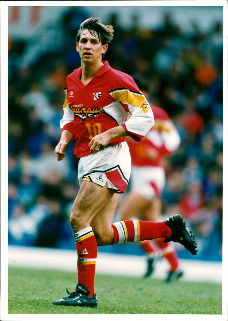 Gary Lineker, football. - Vintage Photograph