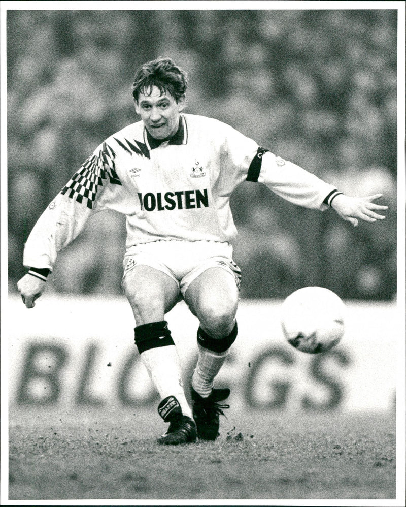 Gary Lineker, football. - Vintage Photograph