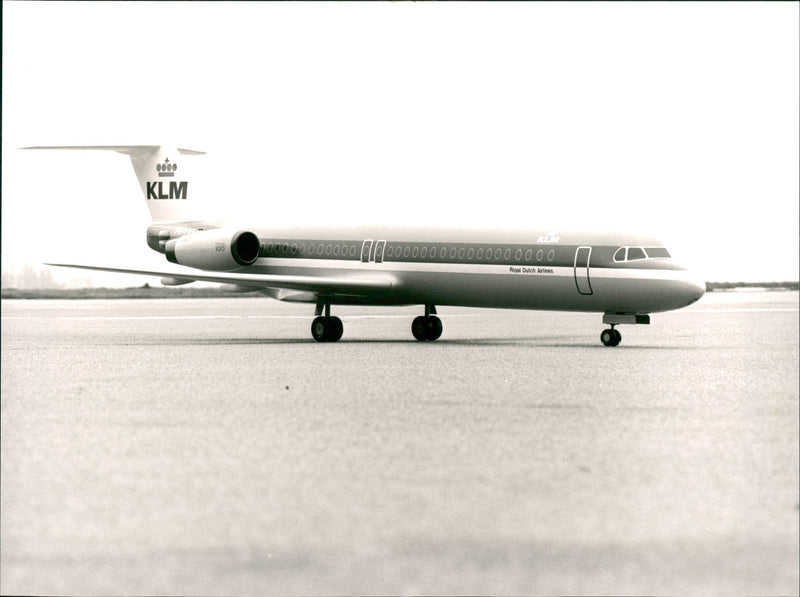 KLM Airlines - Vintage Photograph