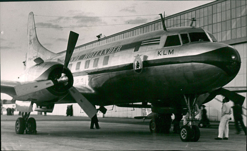 KLM Airlines - Vintage Photograph
