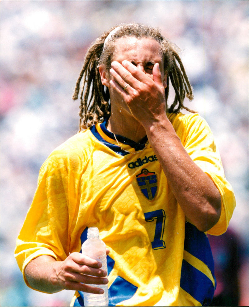 Henrik Larsson, Football players - Vintage Photograph