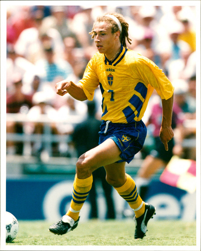 Henrik Larsson, Football players - Vintage Photograph