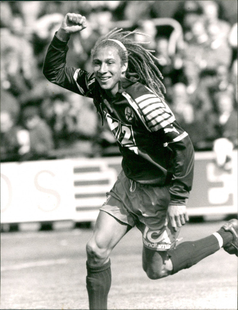 Henrik Larsson, Football players - Vintage Photograph