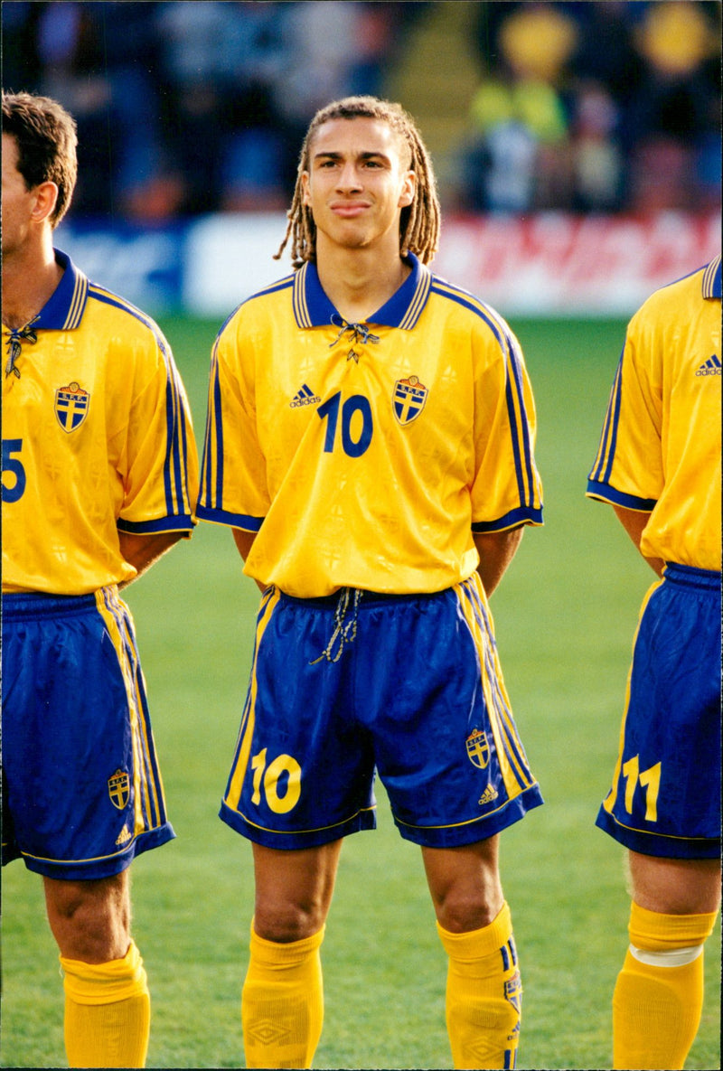 Henrik Larsson, Football players - Vintage Photograph