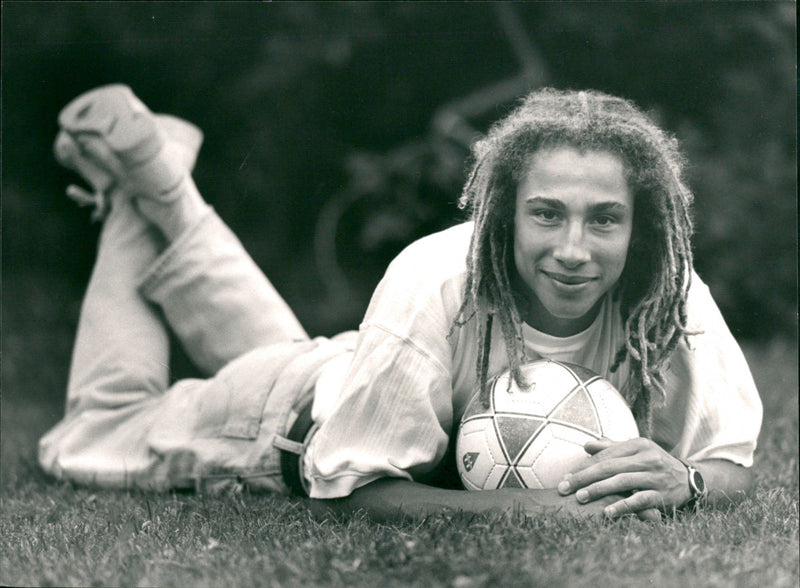 Henrik Larsson, Football players - Vintage Photograph