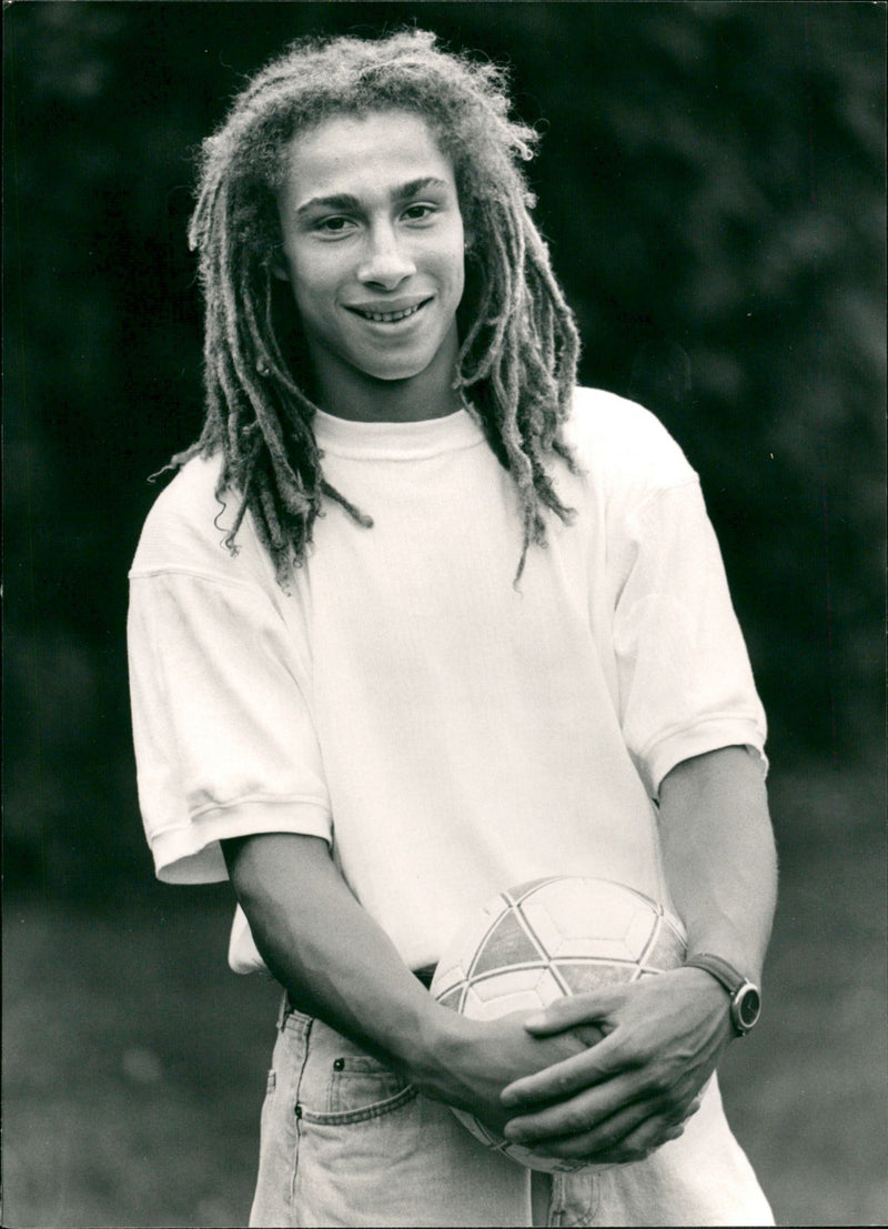 Henrik Larsson, Football players - Vintage Photograph