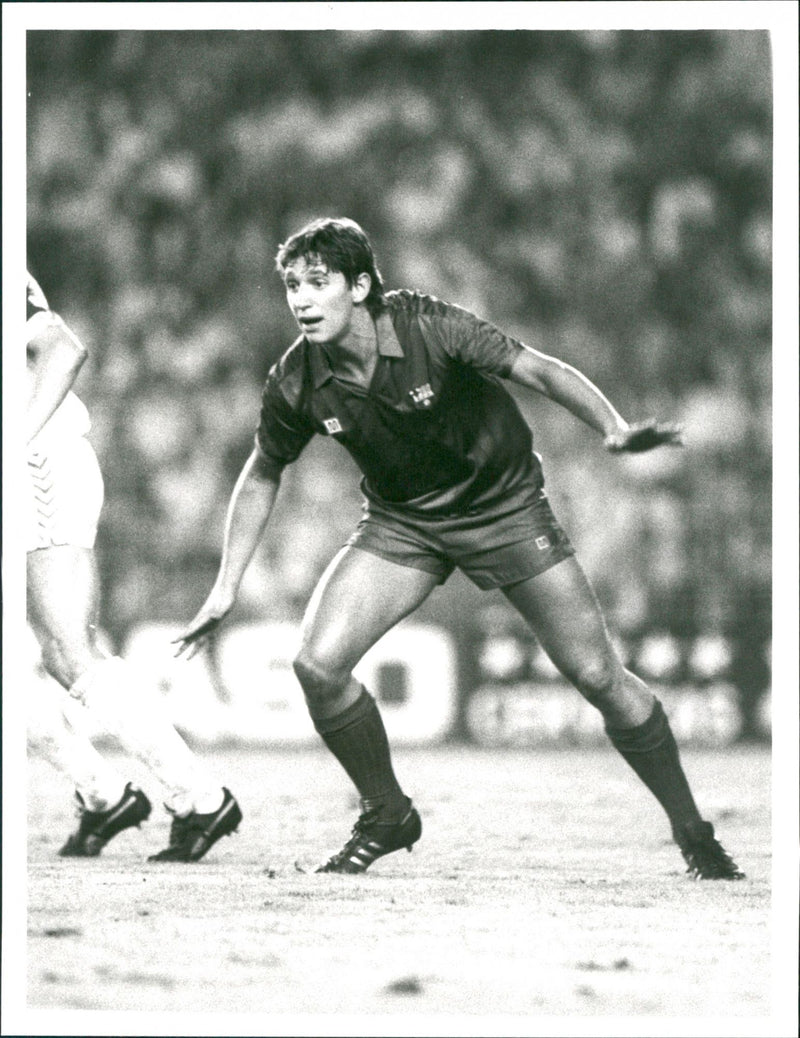 Gary Lineker, football. - Vintage Photograph