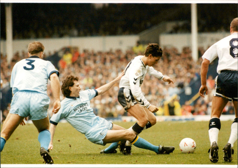 Gary Lineker, football. - Vintage Photograph