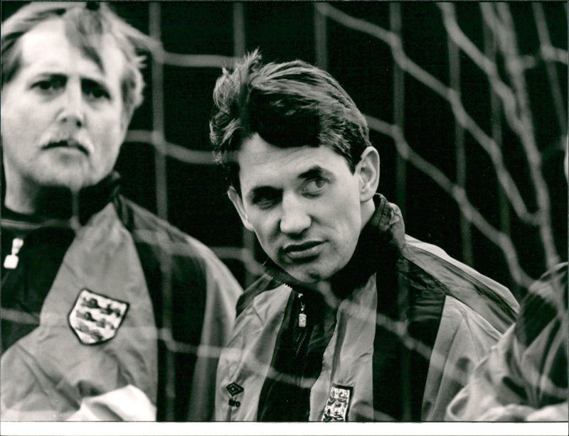 Gary Lineker, football. - Vintage Photograph