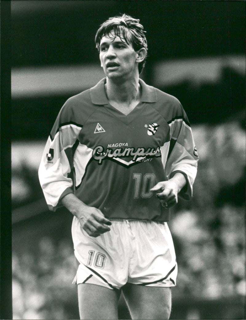 Gary Lineker, football. - Vintage Photograph