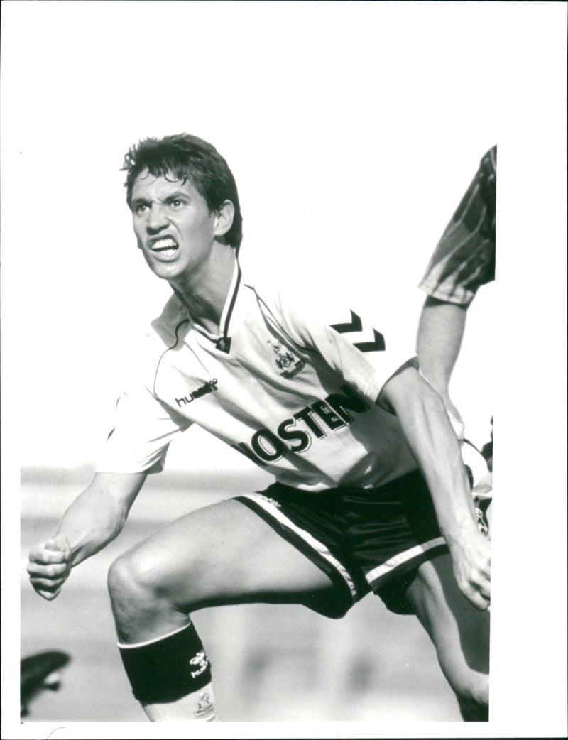 Gary Lineker, football. - Vintage Photograph