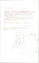 Gary Lineker, received the football writers association "footballer of the year" trophy. - Vintage Photograph