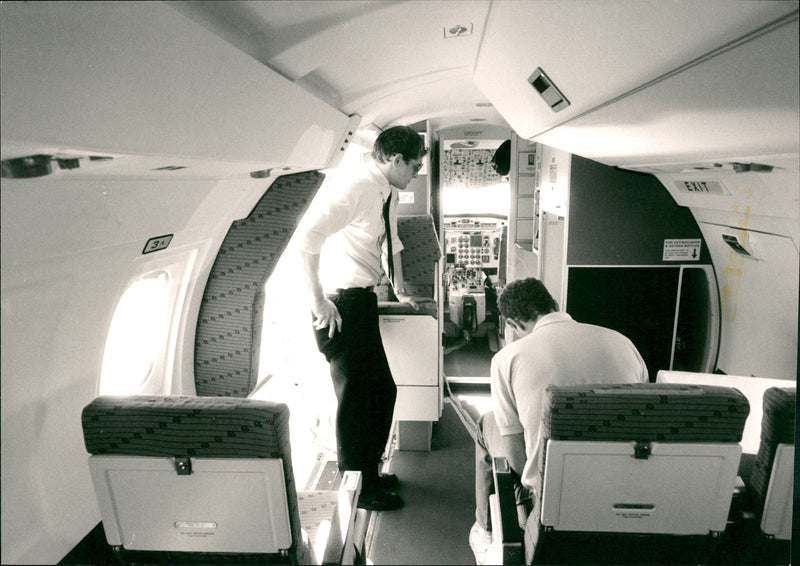 Company: Saab-Scania, Aviation Division - Vintage Photograph