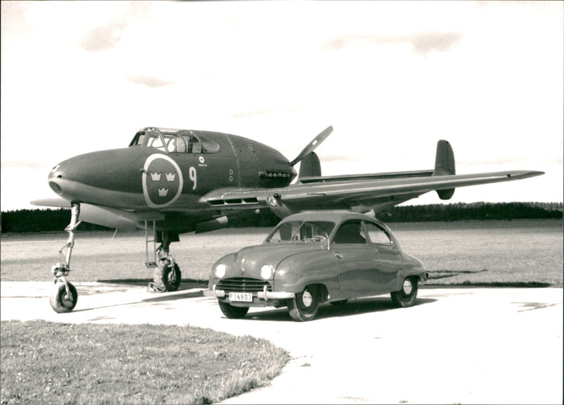 Company: Saab-Scania, Aviation Division - Vintage Photograph