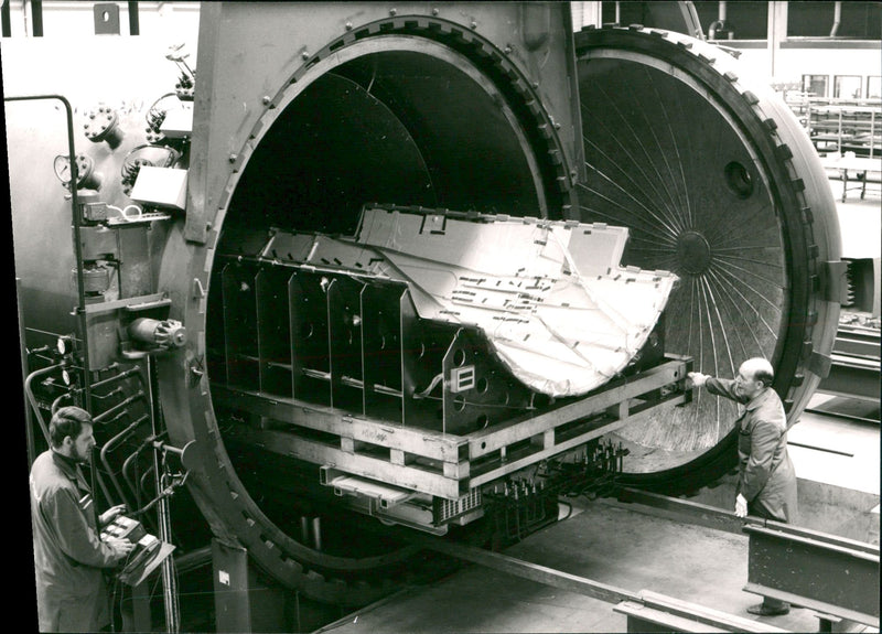 Company: Saab-Scania, Aviation Division - Vintage Photograph