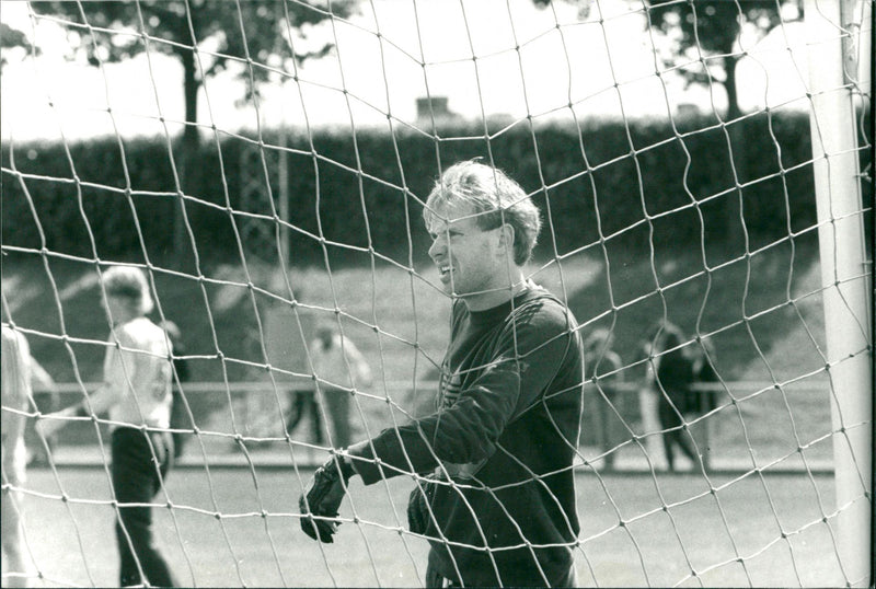 Thomas Ravelli, Swedish footballer - Vintage Photograph